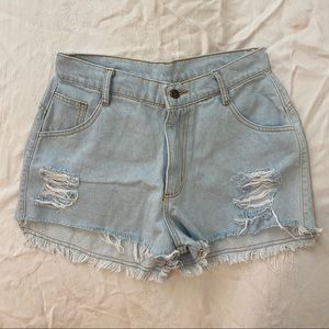 Women’s denim shorts